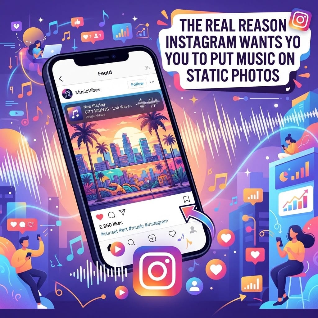Instagram Wants You to Put Music on Static Photos