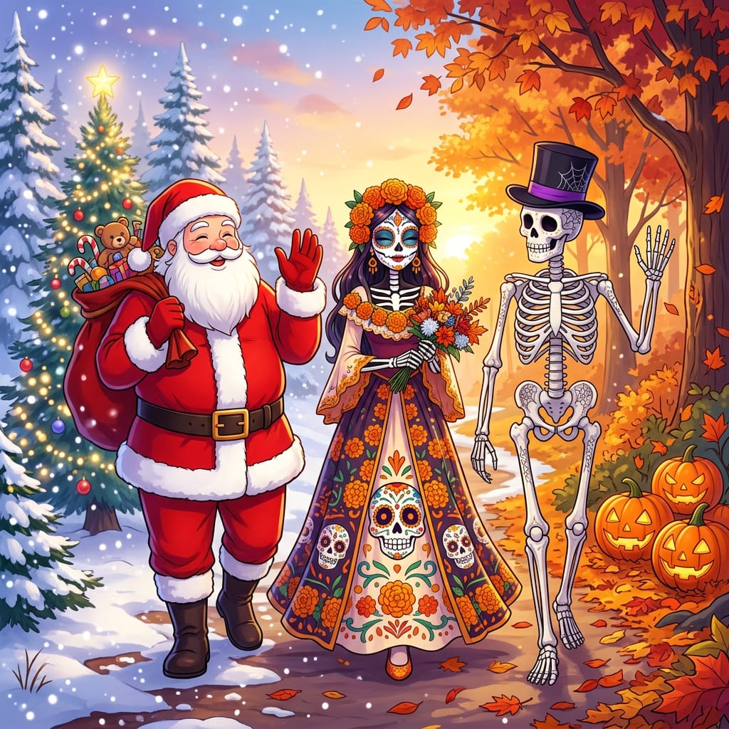 Is posting about Halloween and Christmas too early